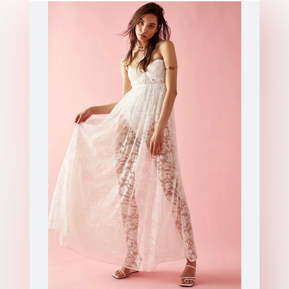 For Love and Lemons Lorena Maxi Dress